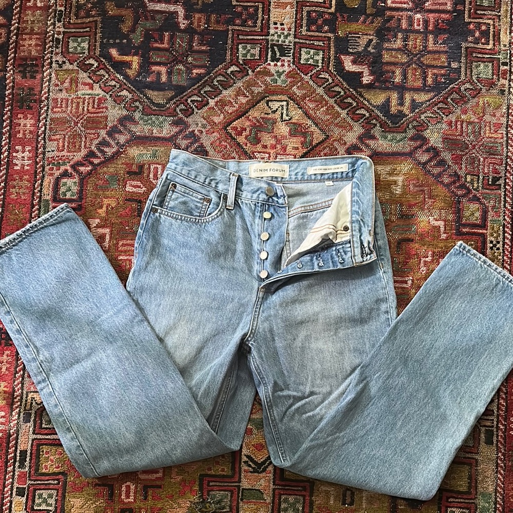 Aritzia Denim Forum Joni High rise loose jeans
